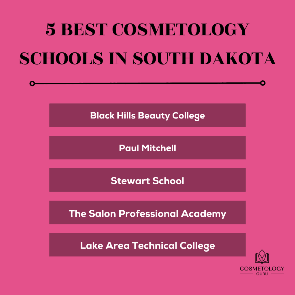 Best cosmetology schools in South Dakota