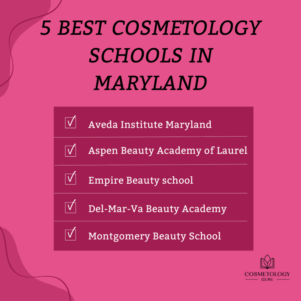 Best Cosmetology Schools in Maryland 