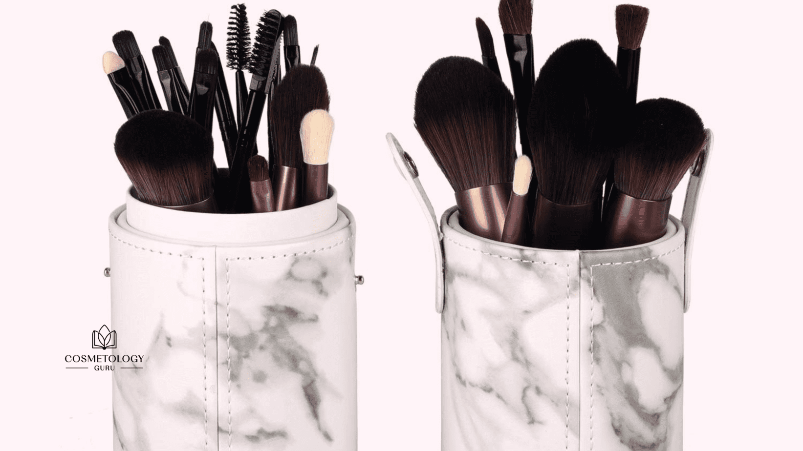 Makeup Brush Holder Travel Brushes Case Bag Cup