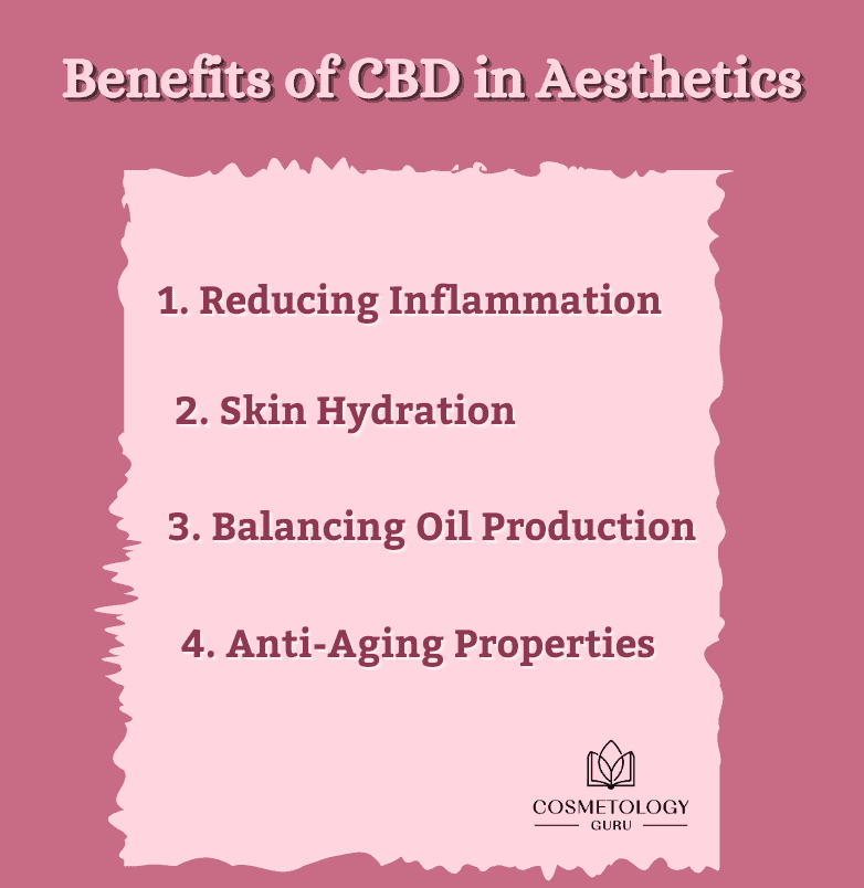 Benefits of CBD in Aesthetics