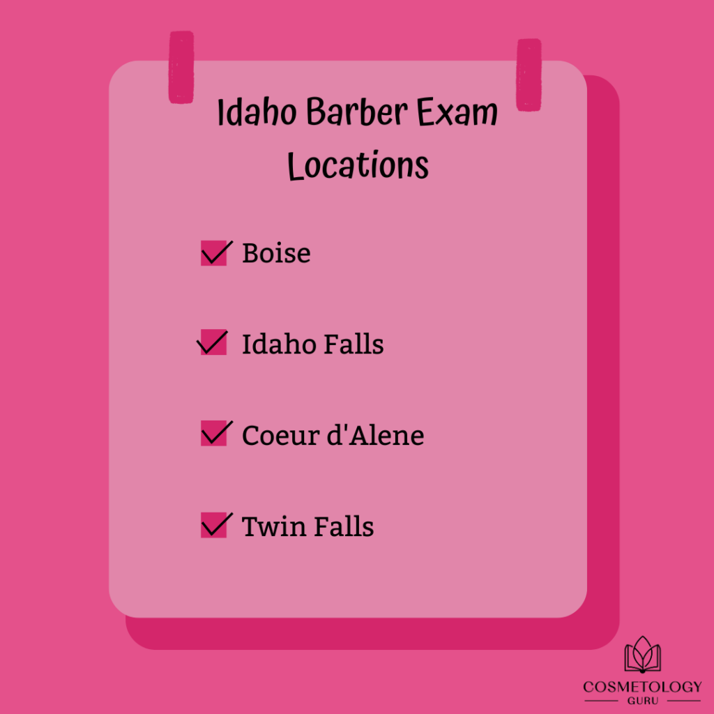 Idaho State Exam Locations