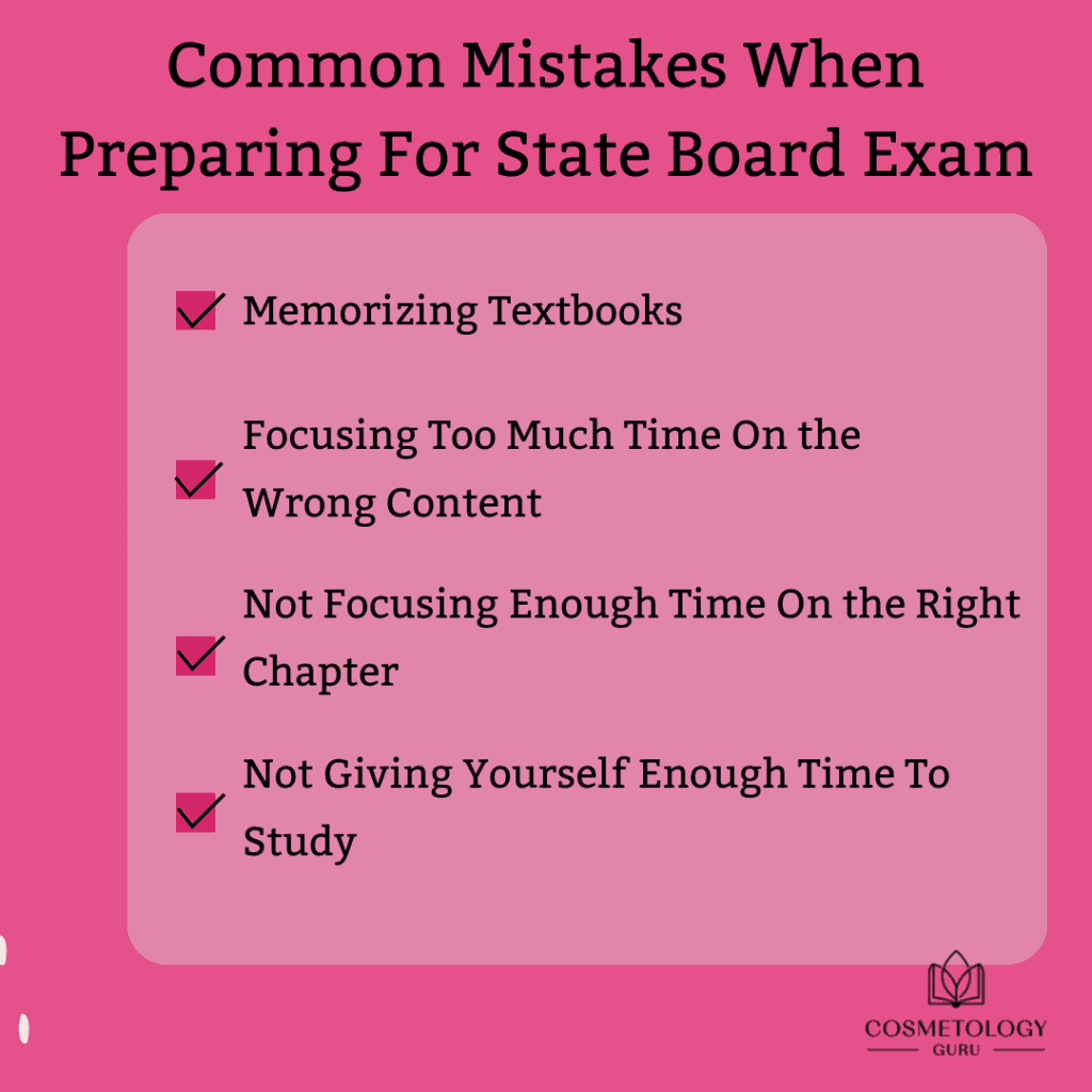 Common Mistakes When Preparing For State Board Exam