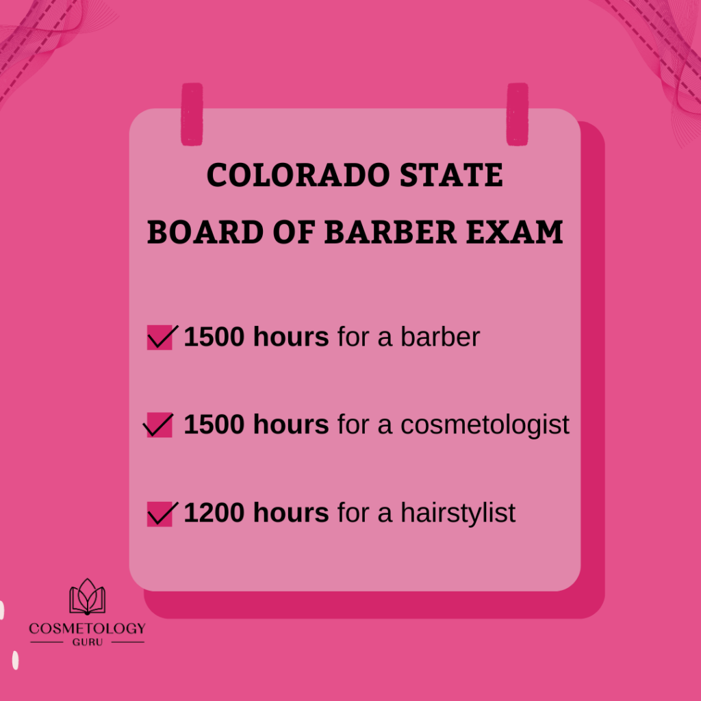 Colorado State Board of Barber Exam