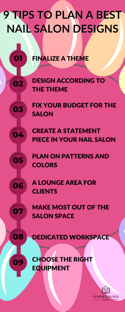 9 Tips to Plan a Best Nail Salon Designs