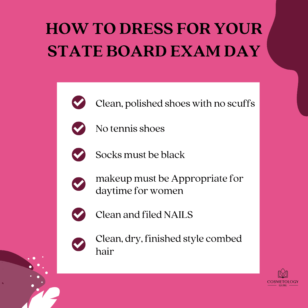 Cosmetology Dress Code  For Your State Board Exam Day