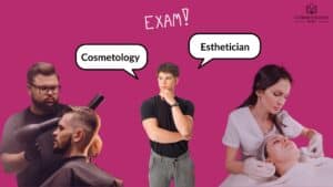 cosmetology vs -esthetician