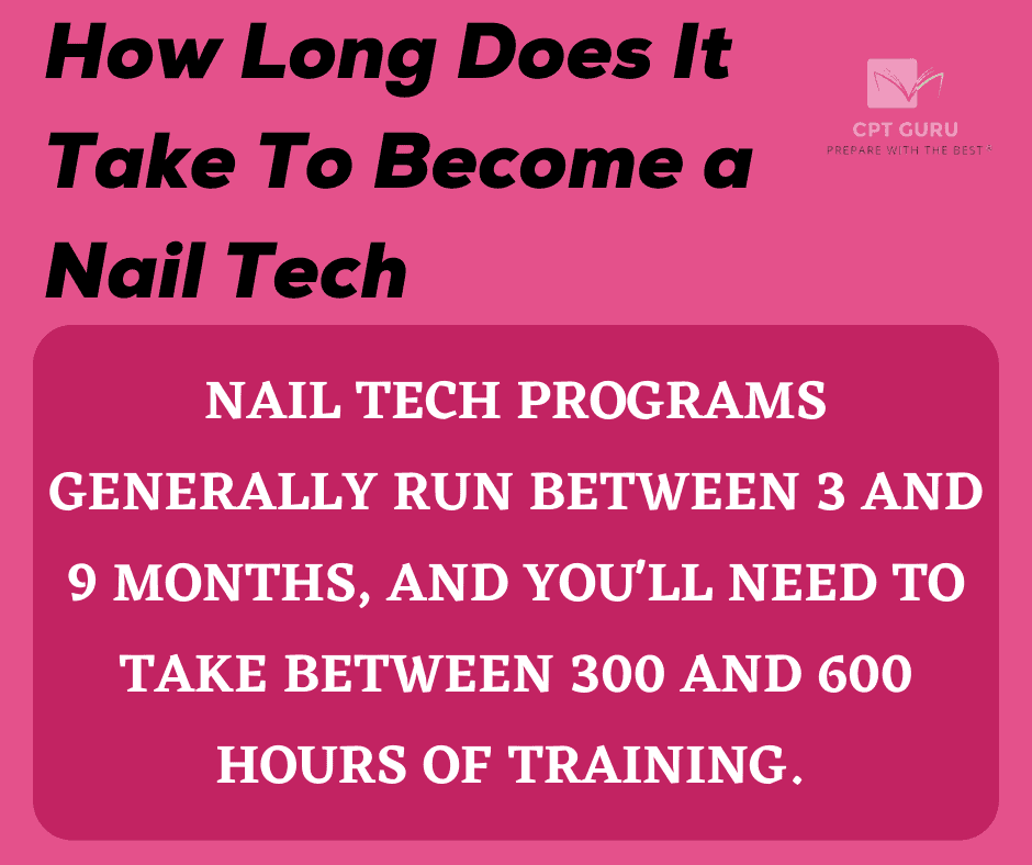 How long does it take to become a nail tech? - Cosmetology Guru