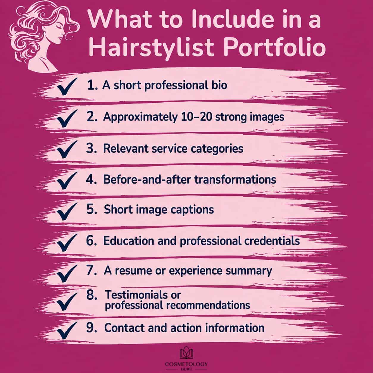 What Should You Include in a Hairstylist Portfolio?